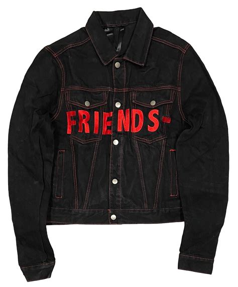 replica vlone jean jacket|vlone friends denim jacket.